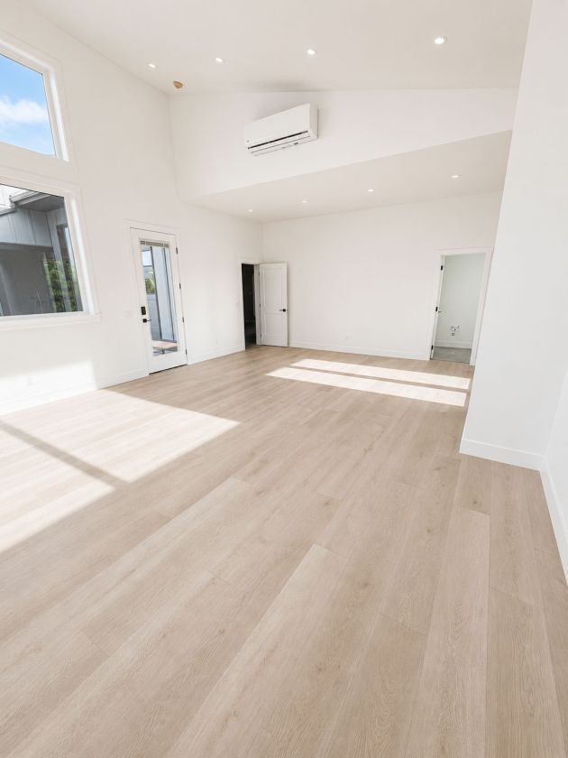 Flooring and paint finish
